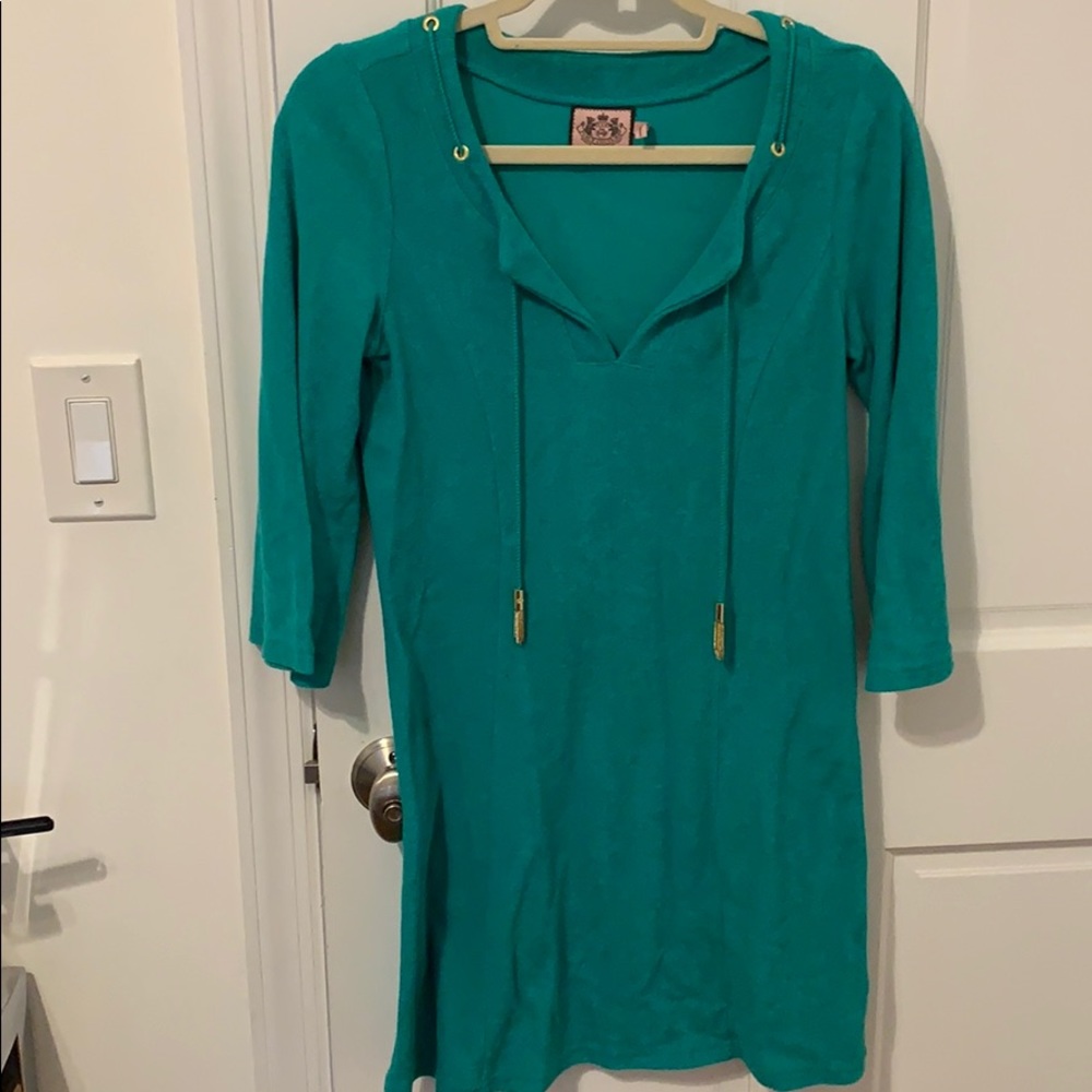 Juicy Coutoure terry cloth beach coverup